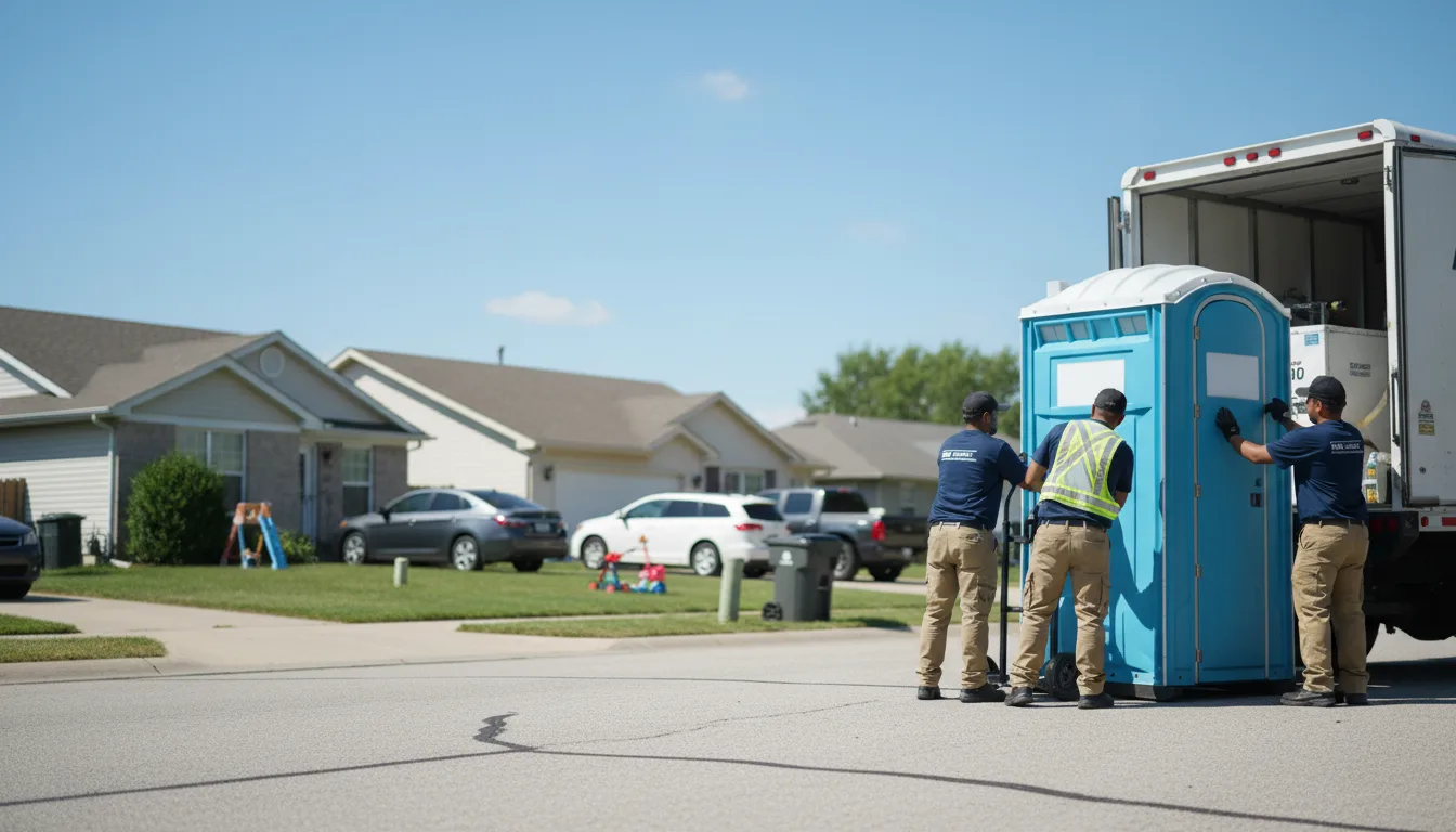 Standard Porta Potty Rentals in Dahinda, IL near me